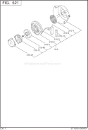 Page G Diagram and Parts List for EX170DR7030  Subaru Engine