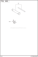 Accessories Label Diagram and Parts List for EX170D00001  Subaru Engine