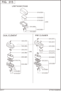 Part Location Diagram of 277-32667-08 Subaru Label