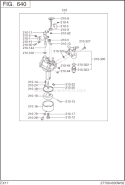 Part Location Diagram of 277-62301-60 Subaru Carburetor Assembly