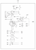 Page L Diagram and Parts List for EX210D50260  Subaru Engine