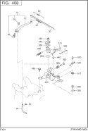 Governor Operation Diagram and Parts List for EX210D50270  Subaru Engine