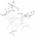 Governor Group Diagram and Parts List for EX210D52251  Subaru Engine