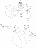 Part Location Diagram of KU3-11073-01 Subaru Float C/U Cp7