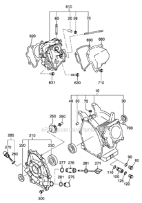 Part Location Diagram of 277-15001-33 Subaru Gasket(Head)