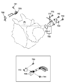 Part Location Diagram of 277-76350-08 Subaru O Ring For Oil Sensor