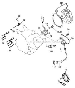 I - Electric Device Diagram and Parts List for EX210D522X2  Subaru Engine