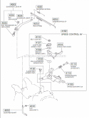 Governor_Operation_Group Diagram and Parts List for EX210DE5060  Subaru Engine