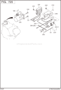 Page J Diagram and Parts List for EX210DS5230  Subaru Engine