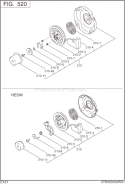 Part Location Diagram of 278-50145-08 Subaru Starter Pully