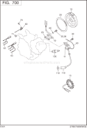 Part Location Diagram of 278-79240-21 Subaru Flywheel Cp