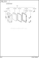 Intake Exhaust Diagram and Parts List for EX270D20330  Subaru Engine