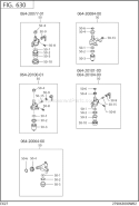Part Location Diagram of 064-20042-10 Subaru Cup,strainer