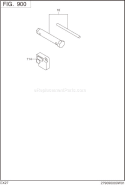 Accessories Label Diagram and Parts List for EX270D40020  Subaru Engine