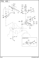 Part Location Diagram of 279-43301-13 Subaru Speed Control Lever