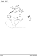 Page L Diagram and Parts List for EX300DS2011  Subaru Engine