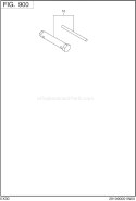 Accessories Label Diagram and Parts List for EX300D20040  Subaru Engine
