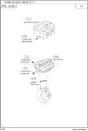 Part Location Diagram of 20B-34201-11 Subaru Muffler Cover Cp