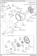 Part Location Diagram of KU3-11077-11 Subaru Float C/U Cp11