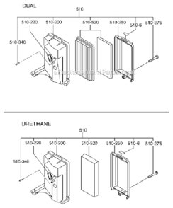 Page D Diagram and Parts List for EX400DE5011  Subaru Engine