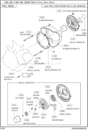 Cooring Starting Gr Diagram and Parts List for EX400DS0030  Subaru Engine