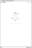 Accessory Labels Gr Diagram and Parts List for EX400D00000  Subaru Engine