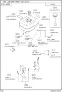Fuel Lubricant Gr Diagram and Parts List for EX400DE5010  Subaru Engine