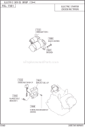 Electric Device Gr3 Diagram and Parts List for EX400DS5240  Subaru Engine