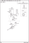 Part Location Diagram of 20B-21201-11 Subaru Crank Shaft Cp