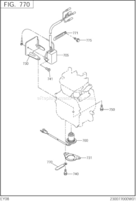 Part Location Diagram of 004-36061-60 Subaru Screw And Washer Ay