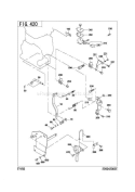 Part Location Diagram of 226-42304-01 Subaru Governor Lever Cp