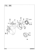 Page F Diagram and Parts List for EY152BB5150  Subaru Engine