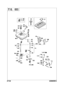 Part Location Diagram of 064-64200-40 Subaru Fuel Gauge Cp
