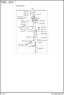 Page J Diagram and Parts List for EY153DK1030  Subaru Engine