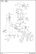 Page C Diagram and Parts List for EY153D00340  Subaru Engine