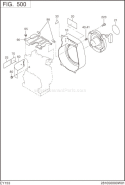 Page E Diagram and Parts List for EY153D00340  Subaru Engine