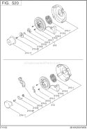 Part Location Diagram of 281-50111-18 Subaru Starter Rope