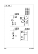 Fuel Strainer Diagram and Parts List for EY200DD2840  Subaru Engine