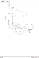 Page L Diagram and Parts List for EY203D34500  Subaru Engine