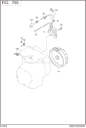 Part Location Diagram of 282-79201-11 Subaru Flywheel Cp