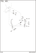 Page F Diagram and Parts List for EY203YD4520  Subaru Engine
