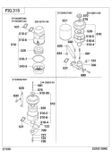 Part Location Diagram of 234-32602-08 Subaru Element Set