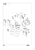 Electric Device Grp Diagram and Parts List for EY230BS0020  Subaru Engine
