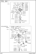 Part Location Diagram of 234-62530-08 Subaru Shaft Ay(Throttle)