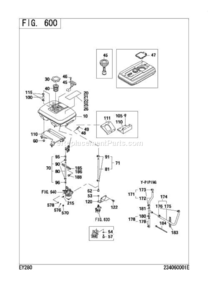 Part Location Diagram of 234-62606-01 Subaru Fuel Pipe 6Cp