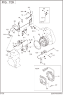 Electric Device Diagram and Parts List for EY350BB7792  Subaru Engine