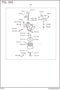 Part Location Diagram of 224-62555-08 Subaru Main Nozzle Ay