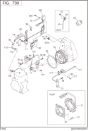 Part Location Diagram of 224-70173-08 Subaru Flywheel