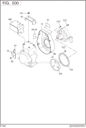 Part Location Diagram of 224-51203-06 Subaru Blower Housing Cp