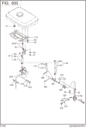 Fuel Lubricant Diagram and Parts List for EY400DD812S  Subaru Engine